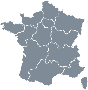 Carte de France - Adresse des dépôts de 100 Limites